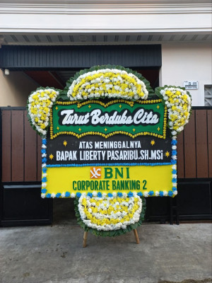 Papan Bunga Duka di Jita