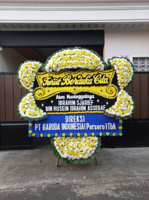 Papan Bunga Duka di Jita