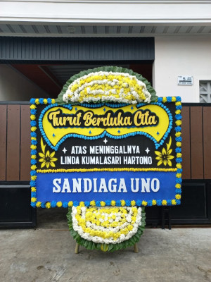 Papan Bunga Duka di Jita