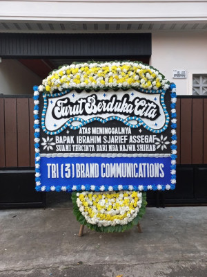 Papan Bunga Duka di Jita